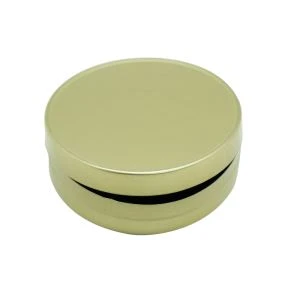 Big Round Metal Tin Box Gold For Cookie