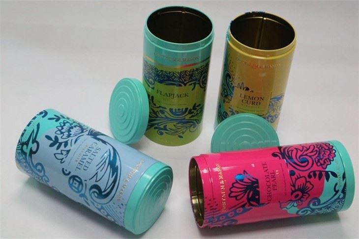 Cylinder Tin For 200g Tea
