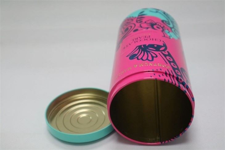 Cylinder Tin For 200g Tea